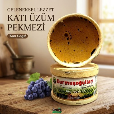 Katı Üzüm Pekmezi 700 gr - Geleneksel Eski Lezzet
